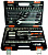 Купить Набор инструментов, 1/2", 1/4", CrV, пластиковый кейс 82 предм