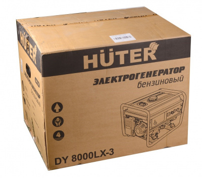 Купить Бензиновый генератор Huter DY8000LX-3 в Нижнем Новгороде 