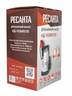 Купить Дренажный насос Ресанта НД-15300П/35 в Нижнем Новгороде 