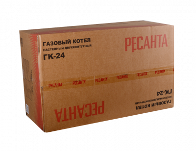 Купить Газовый настенный двухконтурный котел ГК-24 Ресанта в Нижнем Новгороде 