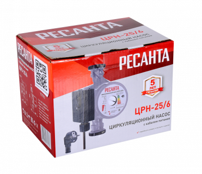 Купить Циркуляционный насос Ресанта ЦРН-25/6 в Нижнем Новгороде 