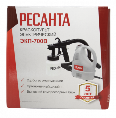 Купить Краскопульт электрический Ресанта ЭКП-700В в Нижнем Новгороде 