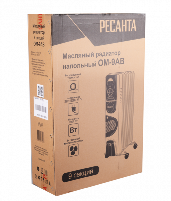 Купить Масляный радиатор Ресанта ОМ-9АВ в Нижнем Новгороде 