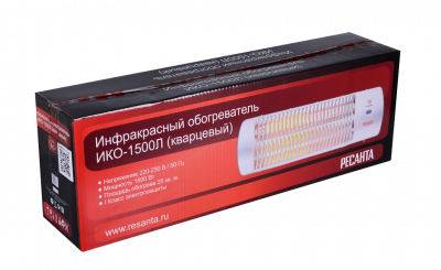 Купить Инфракрасный обогреватель (кварцевый) Ресанта ИКО-1500Л в Нижнем Новгороде 