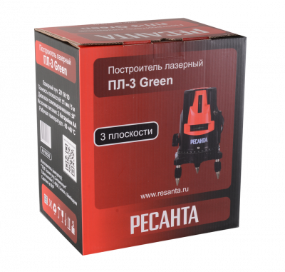 Купить Построитель лазерный Ресанта ПЛ-3 Green в Нижнем Новгороде 