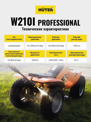 Купить Мойка Huter W210i PROFESSIONAL в Нижнем Новгороде 