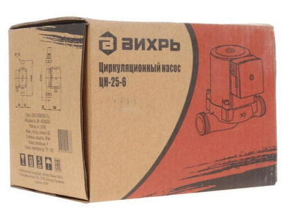 Купить Циркуляционный насос Вихрь ЦН-25-6 в Нижнем Новгороде 