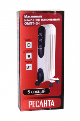 Купить Масляный радиатор РЕСАНТА ОМПТ-5Н в Нижнем Новгороде 