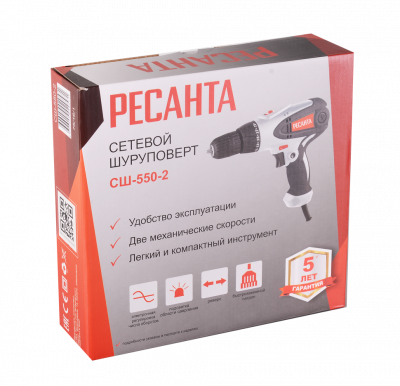 Купить Сетевой шуруповерт Ресанта СШ-550-2 в Нижнем Новгороде 