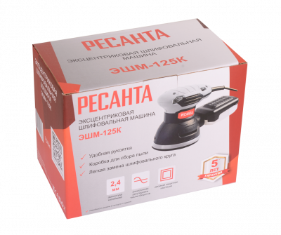 Купить Эксцентриковая шлифовальная машина Ресанта ЭШМ-125К в Нижнем Новгороде 