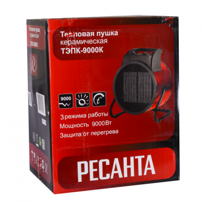 Купить Электрическая тепловая пушка РЕСАНТА ТЭПК-9000К в Нижнем Новгороде 