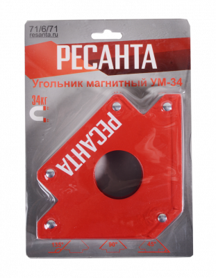 Купить Угольник магнитный УМ-34 Ресанта в Нижнем Новгороде 