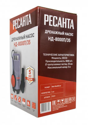 Купить Дренажный насос Ресанта НД-8000П/35 в Нижнем Новгороде 